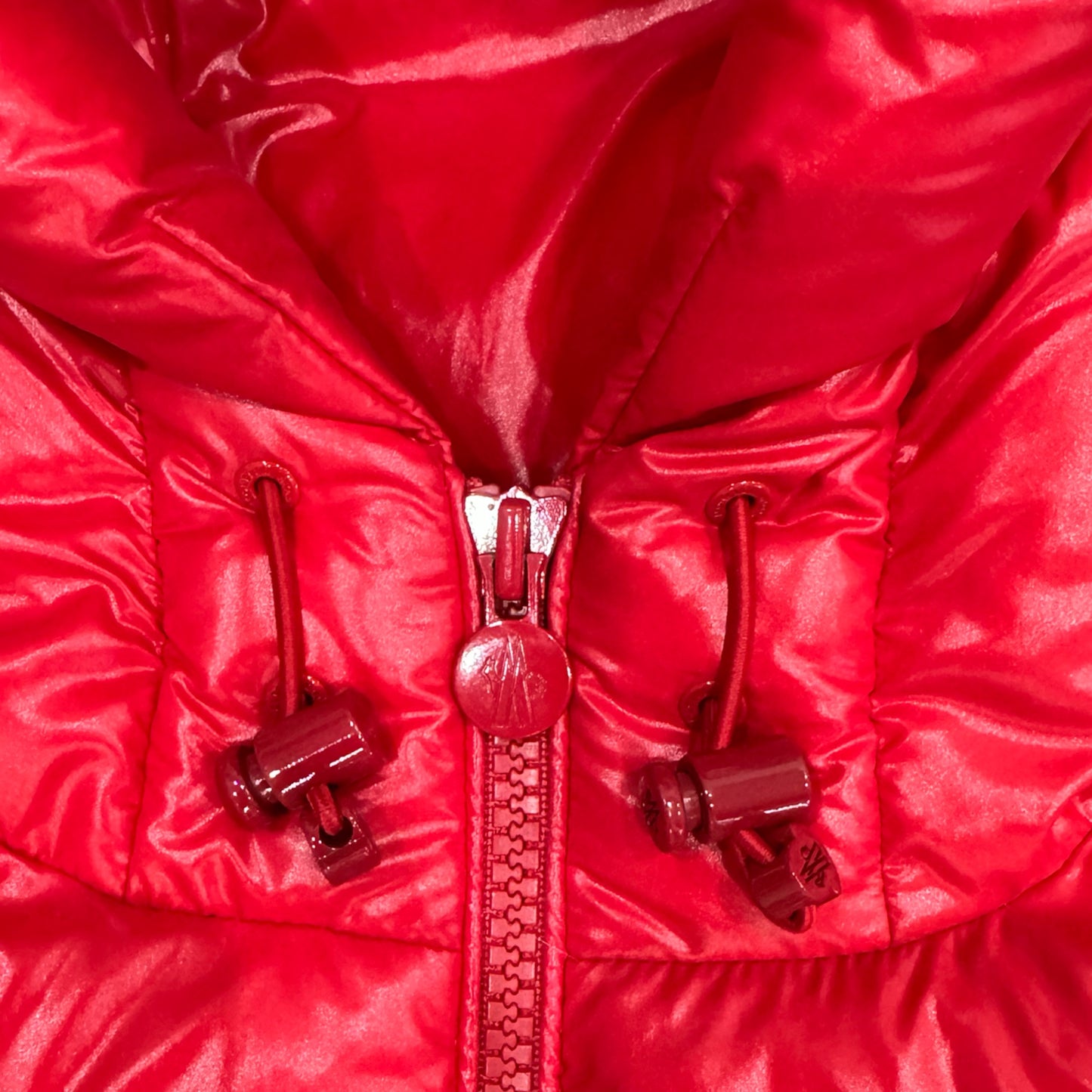 Moncler Red Puffer Jacket size Medium
