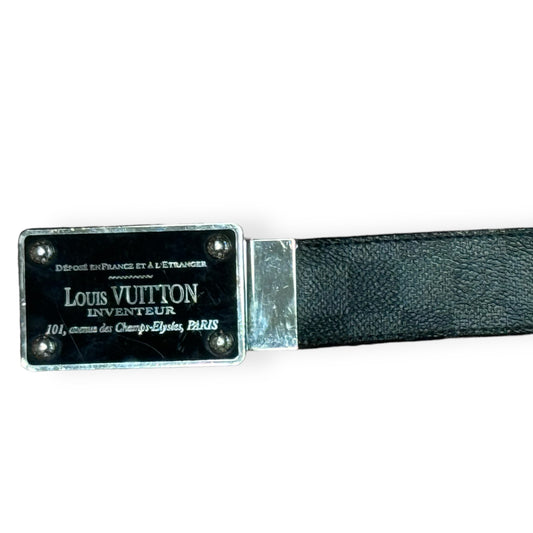Louis Vuitton Leather Belt size 38