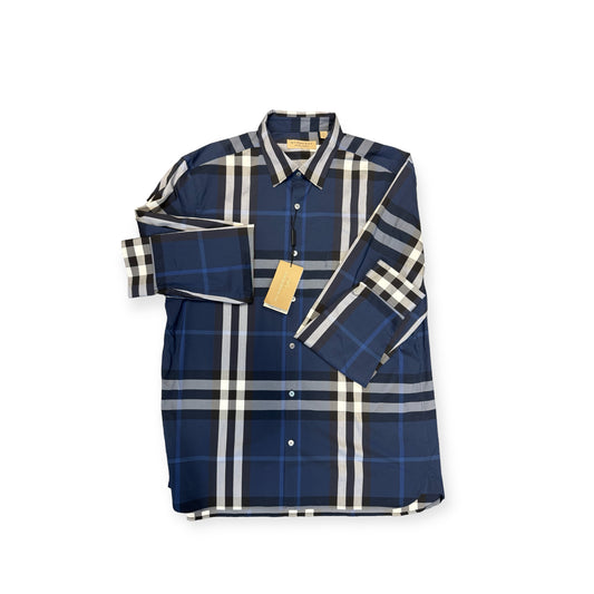 Brand New Burberry Long Sleeve Check Shirt Size XL