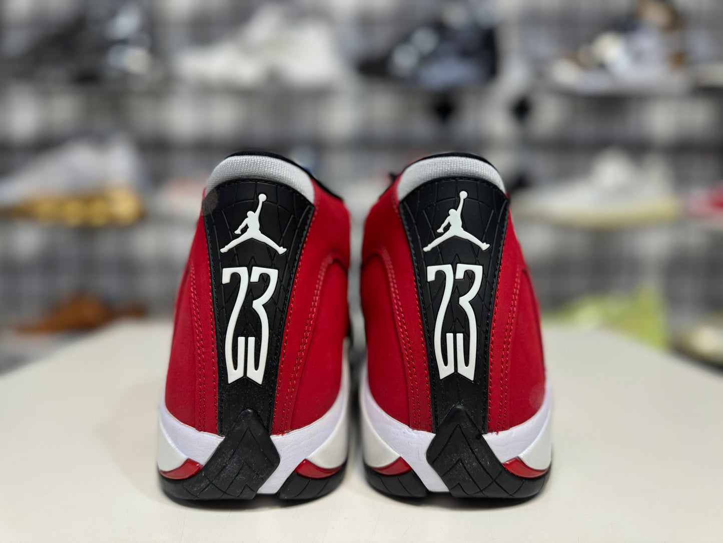 Brand New Jordan 14 Gym Red Toro Size 10