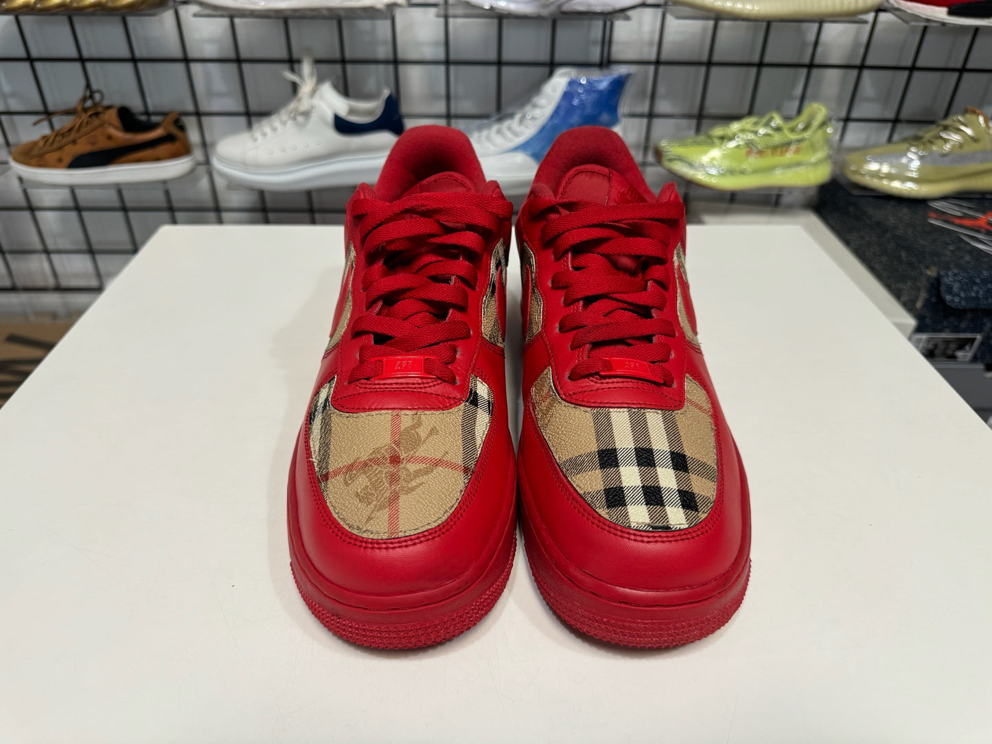 Custom Burberry Nike Air Force Low Size 9.5