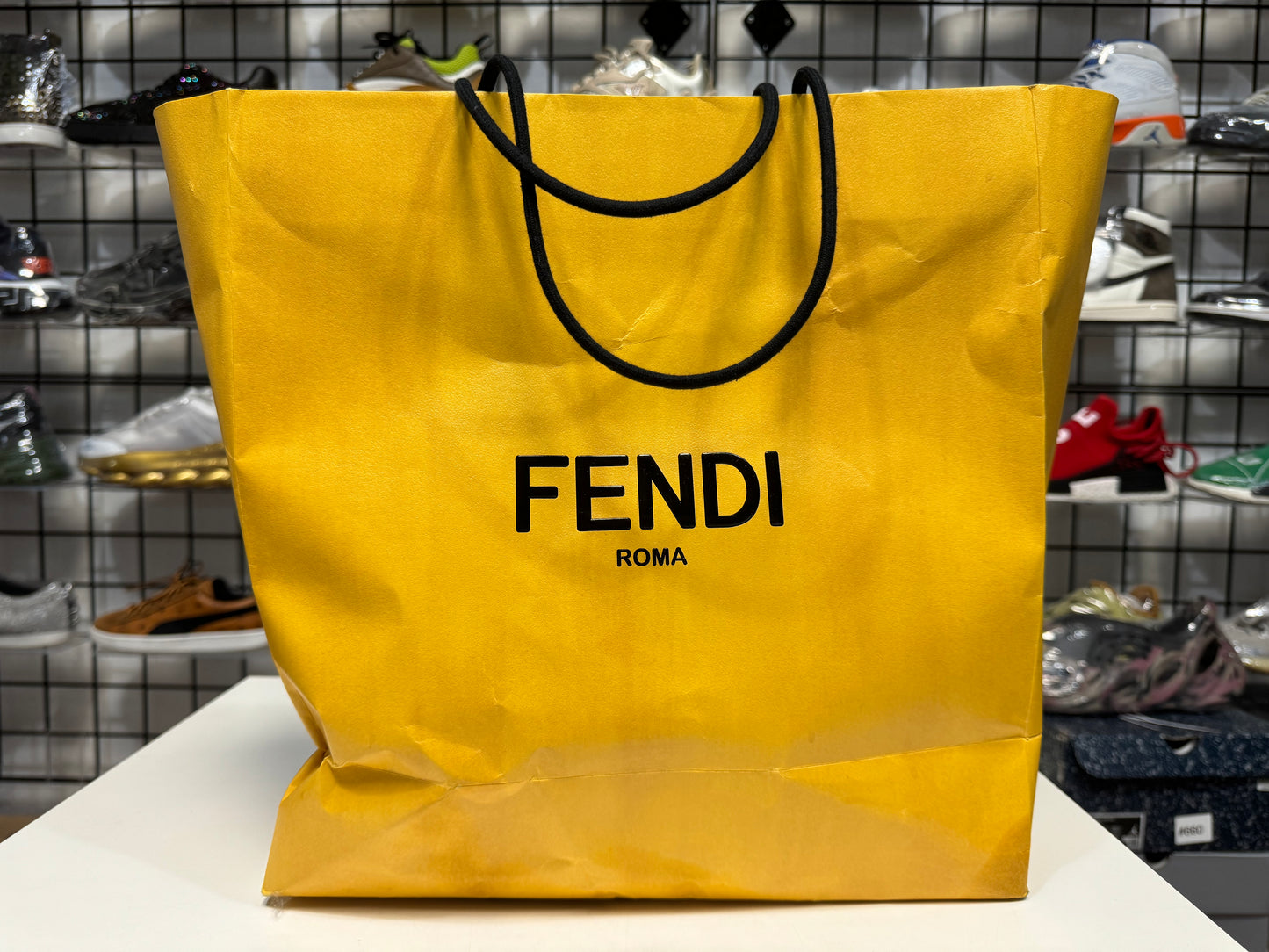 Brand New Fendi Logo Tee size M