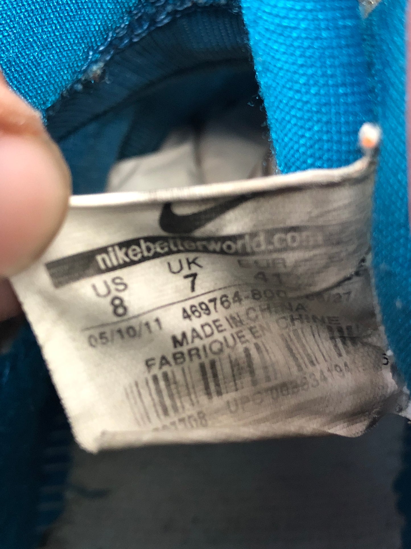 Nike Lebron 9 China size 8