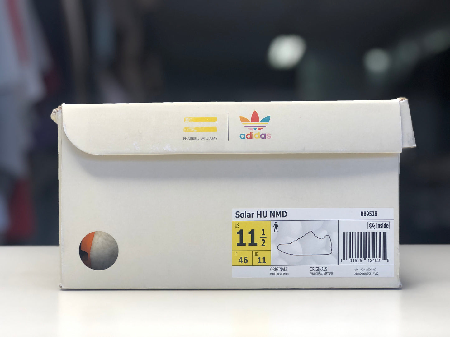 Adidas Human Race Solar Pack Orange Size 11.5