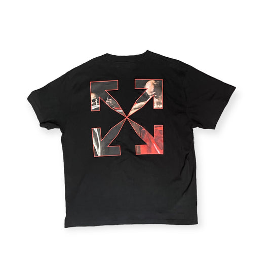 Off-White Tee Black Over Sized Size M