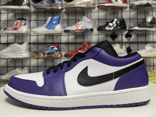 Brand New Jordan 1 Low Court Purple size 13