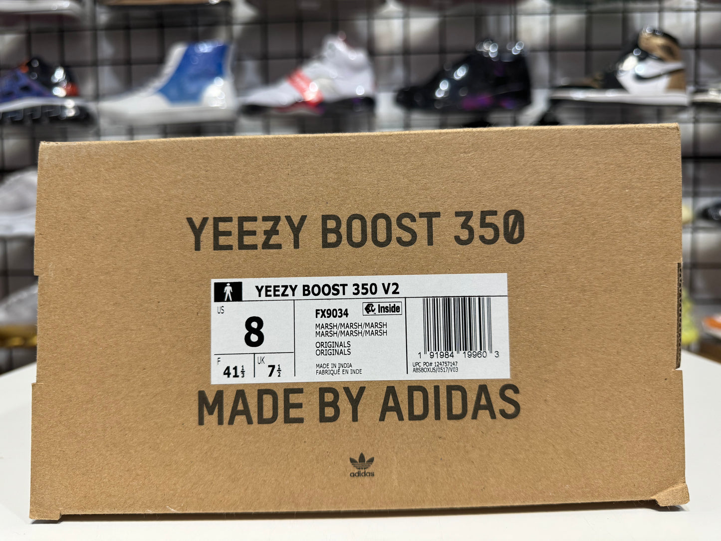 Adidas Yeezy Boost 350 Marsh Size 8