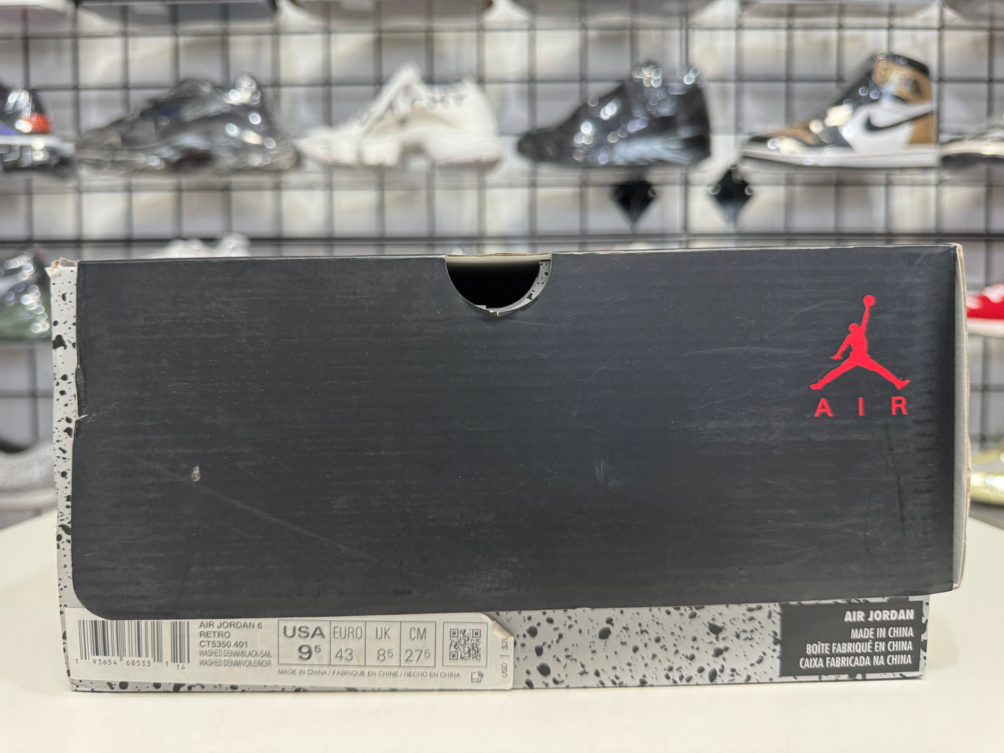 Brand New Jordan 6 Washed Denim size 9.5