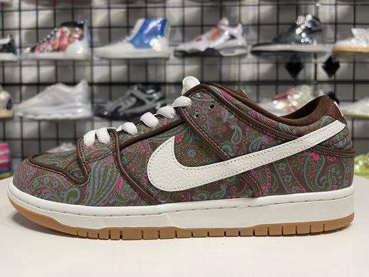 Brand New Nike SB Dunk Low Pro Paisley Brown Size 9.5