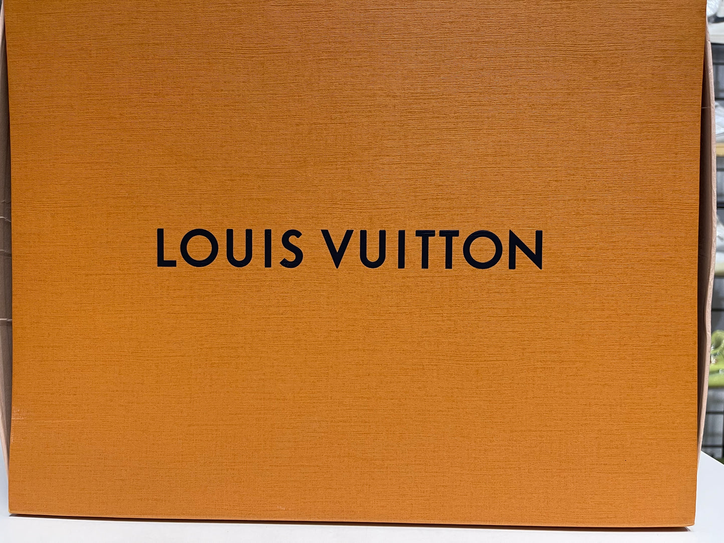 Louis Vuitton LV Trainer Black Sneaker Size 7.5LV