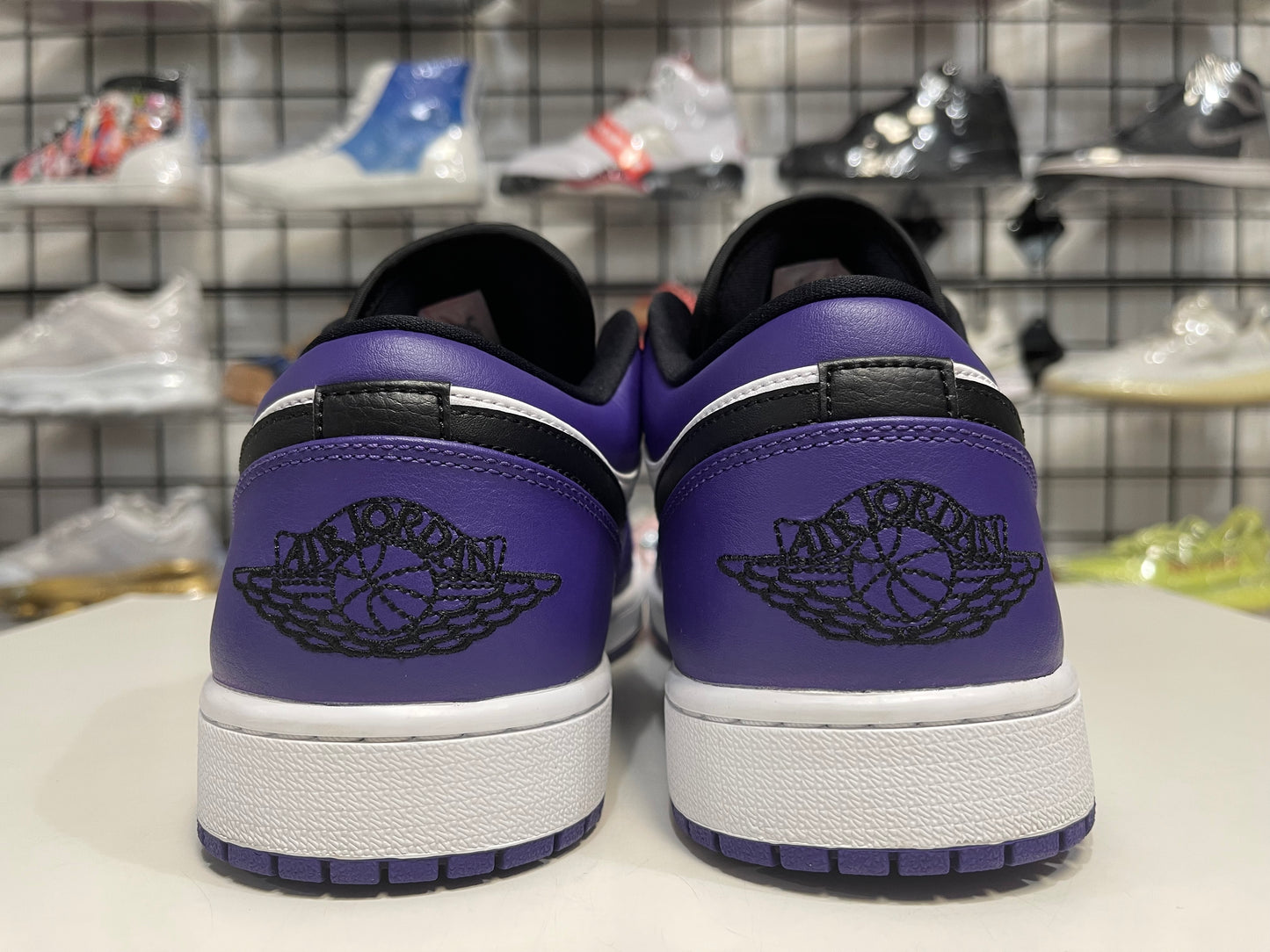 Brand New Jordan 1 Low Court Purple size 13