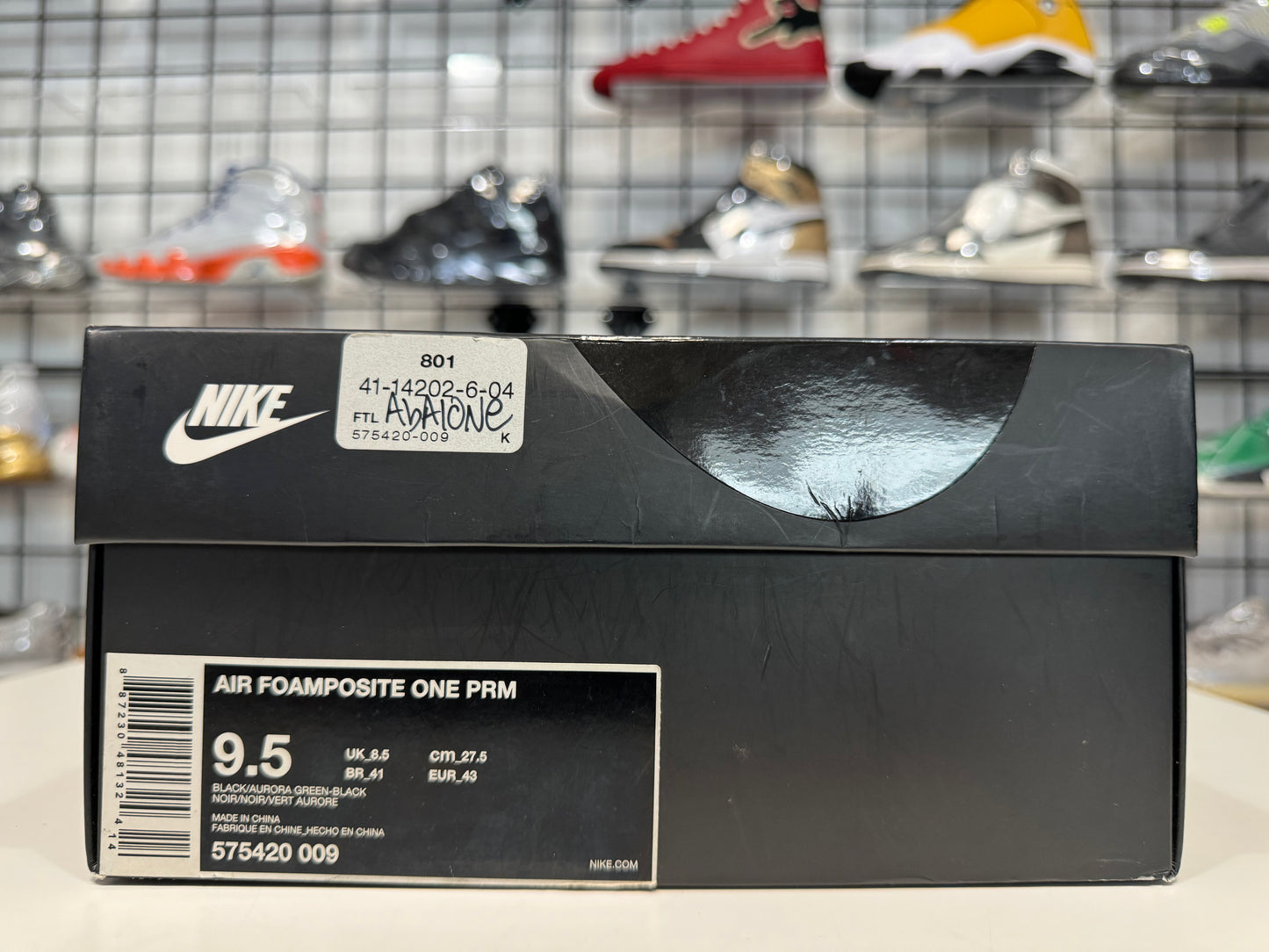 Nike Foamposite Abalone size 9.5