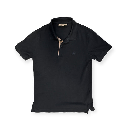 Burberry Polo Black Shirt Size Small