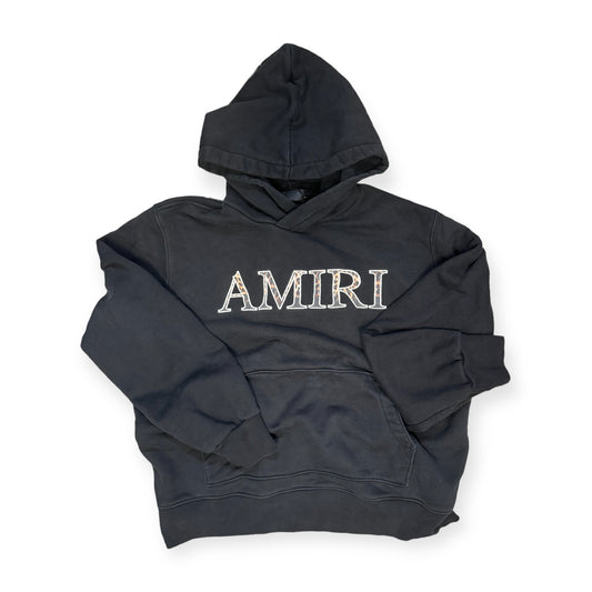 Amiri Black Logo Hoodie Size L