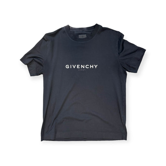 Givenchy Black Logo Tee size Medium