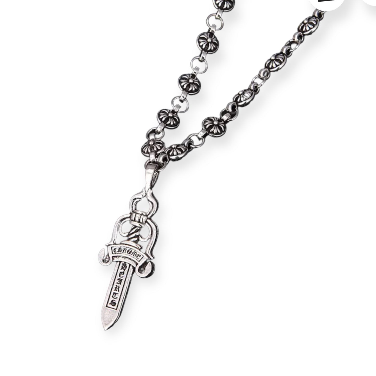 Brand New Chrome Hearts Inspired Cross Necklace