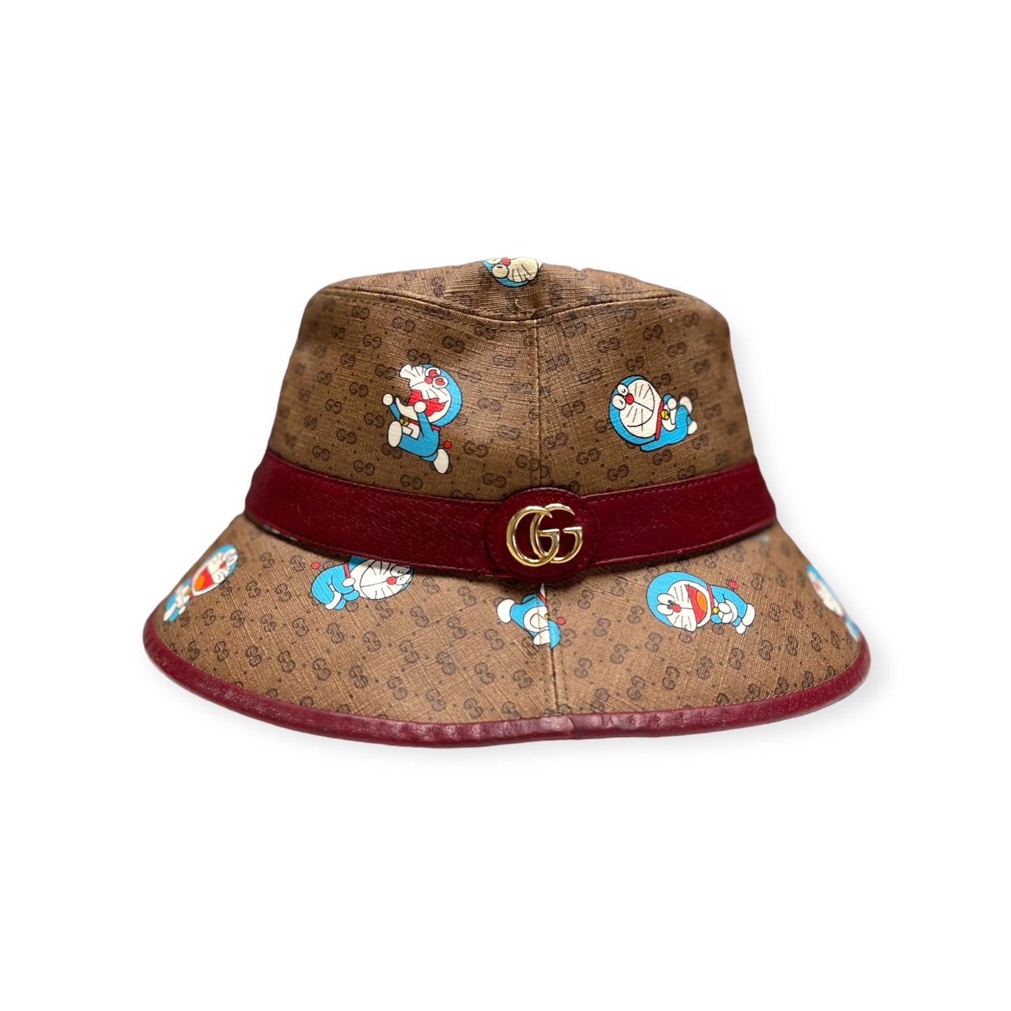 Gucci GG Leather Bucket Hat