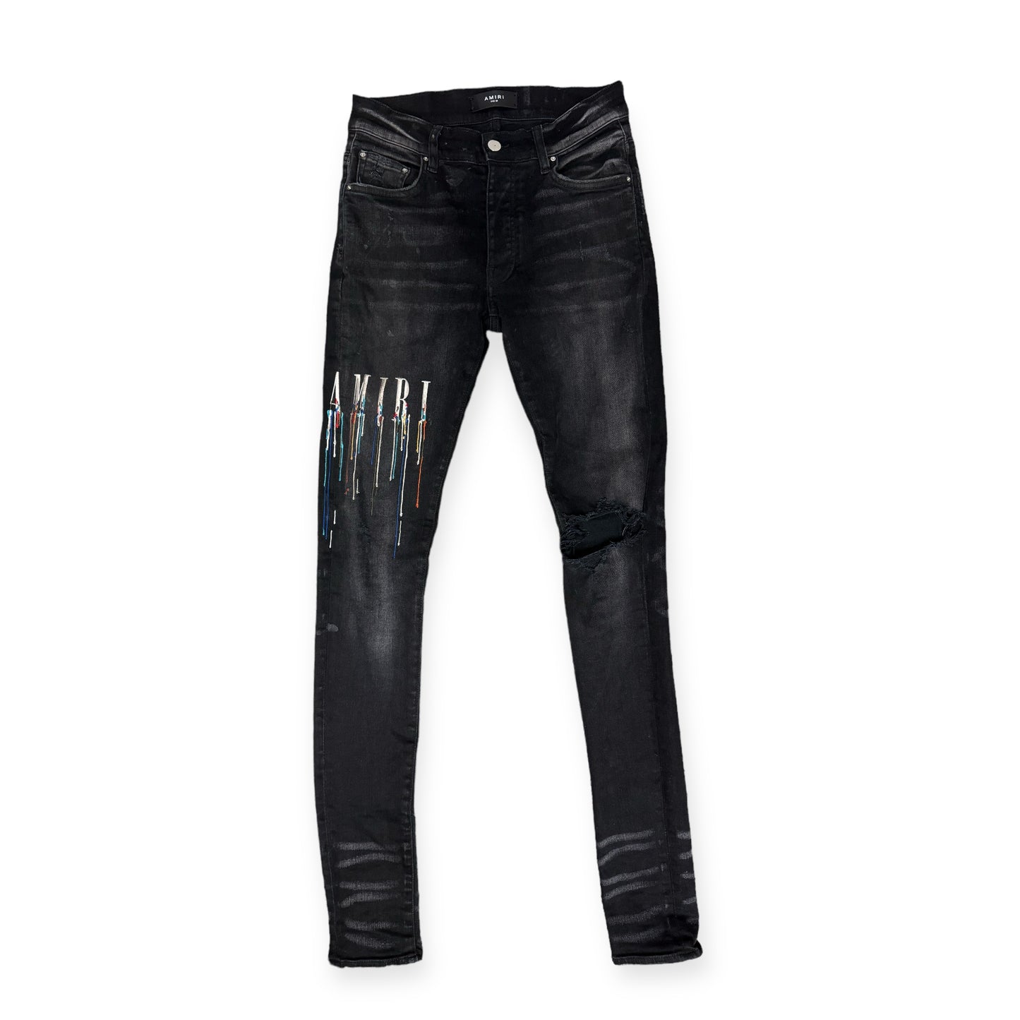 Amiri Black Denim Jeans size 28