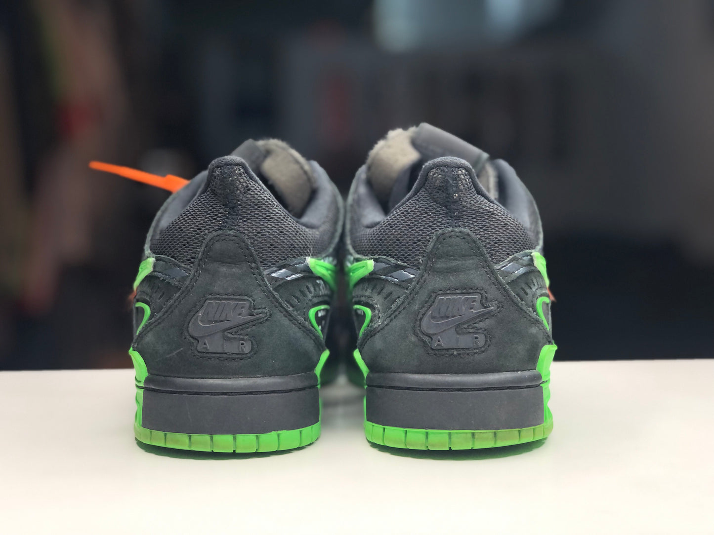 Nike Rubber Dunk Off White Green Strike Size 7.5
