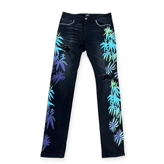 Amiri Palm Denim Jeans Size 32