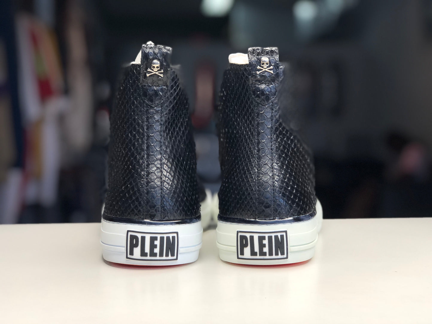 Brand New Philipp Plein Python Hi Top Sneaker size 45