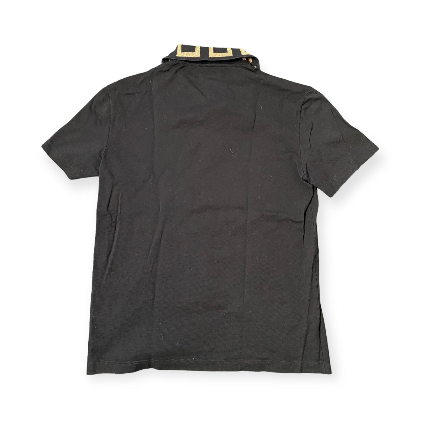 Versace Greca-Collar Polo Shirt Size Small