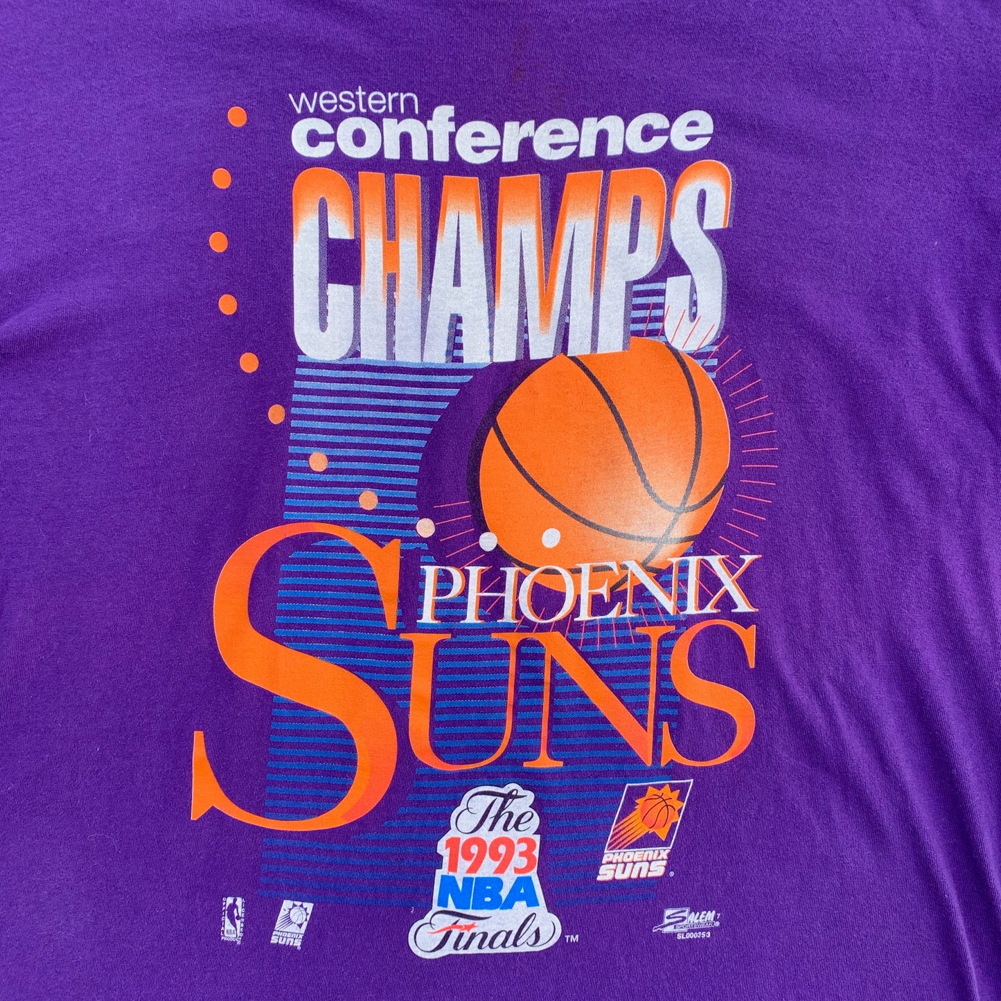 Phoenix Suns WCF Champions Vintage Tee