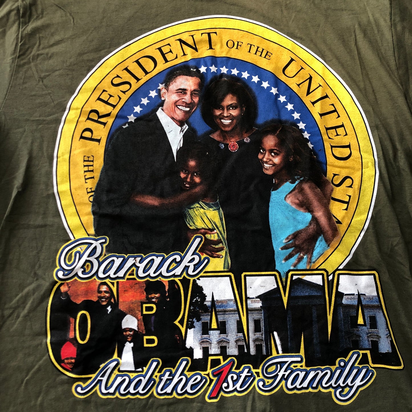Obama And the First Family Vintage Tee