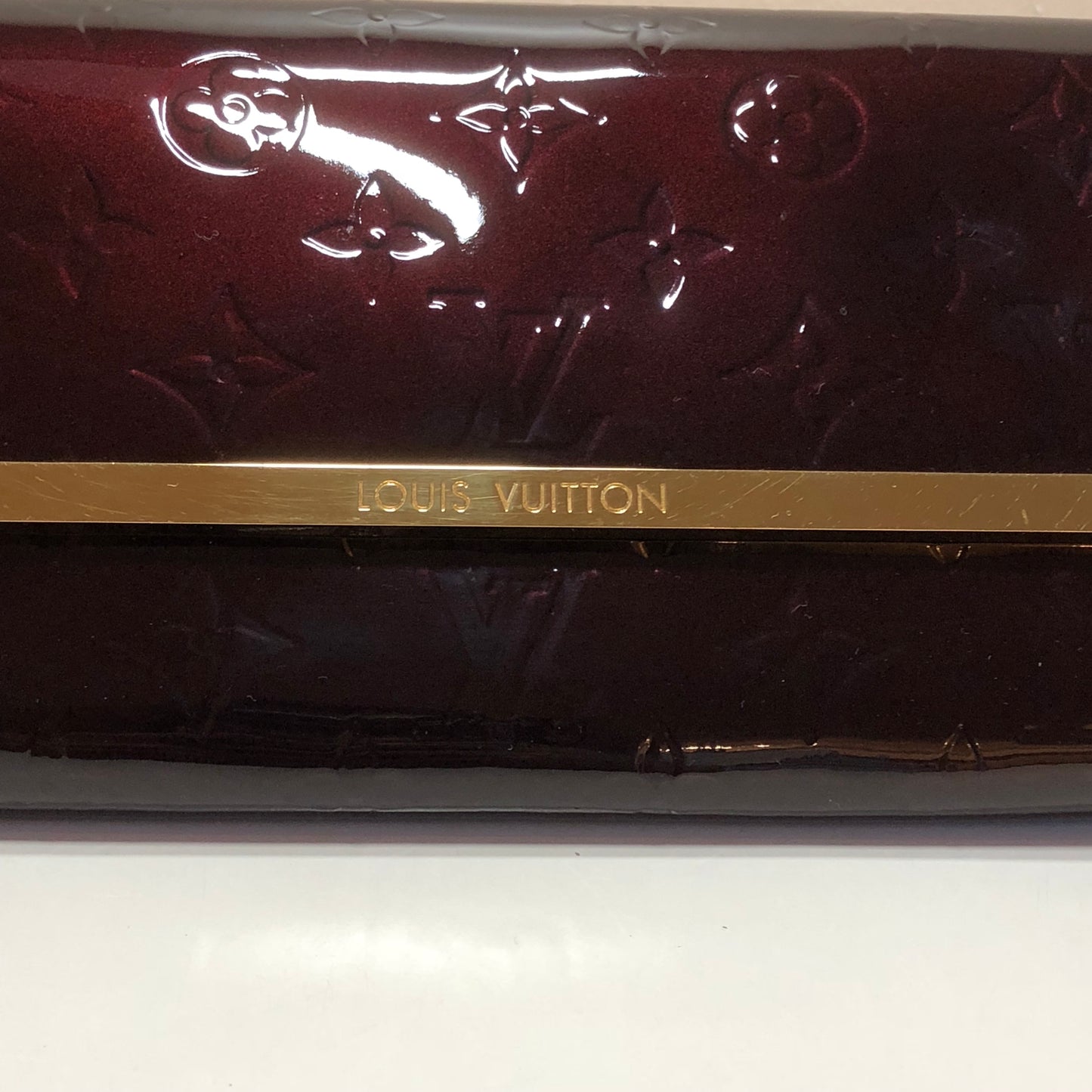 Louis Vuitton Rossmore MM Amarante Fauviste Vernis Leather Shoulder Bag