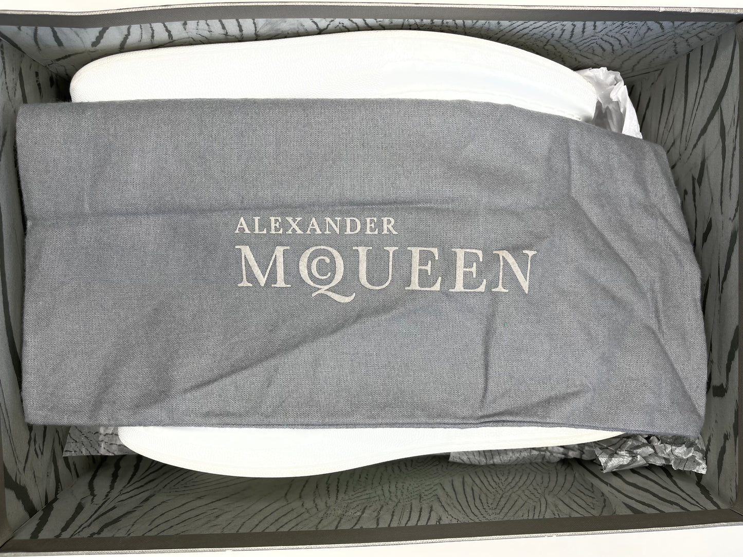 Alexander McQueen Oversized Glitter Sneaker size 40.5