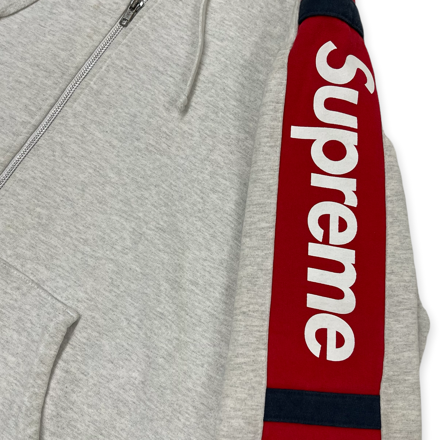 Supreme Hooded Track Zip Up Sweater FW15 Size Large