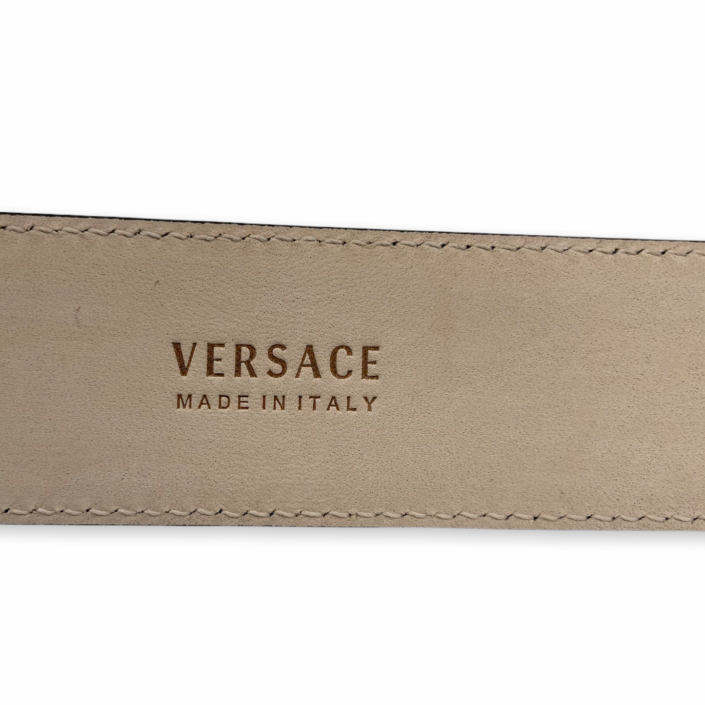 Brand New Versace Medusa Head Leather Belt