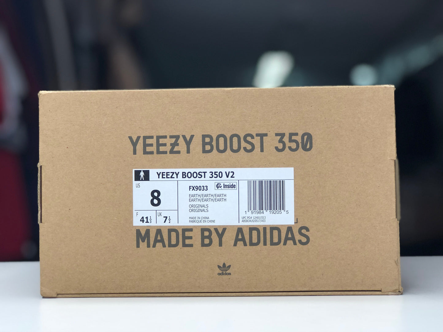 Adidas Yeezy Boost 350 Earth size 8