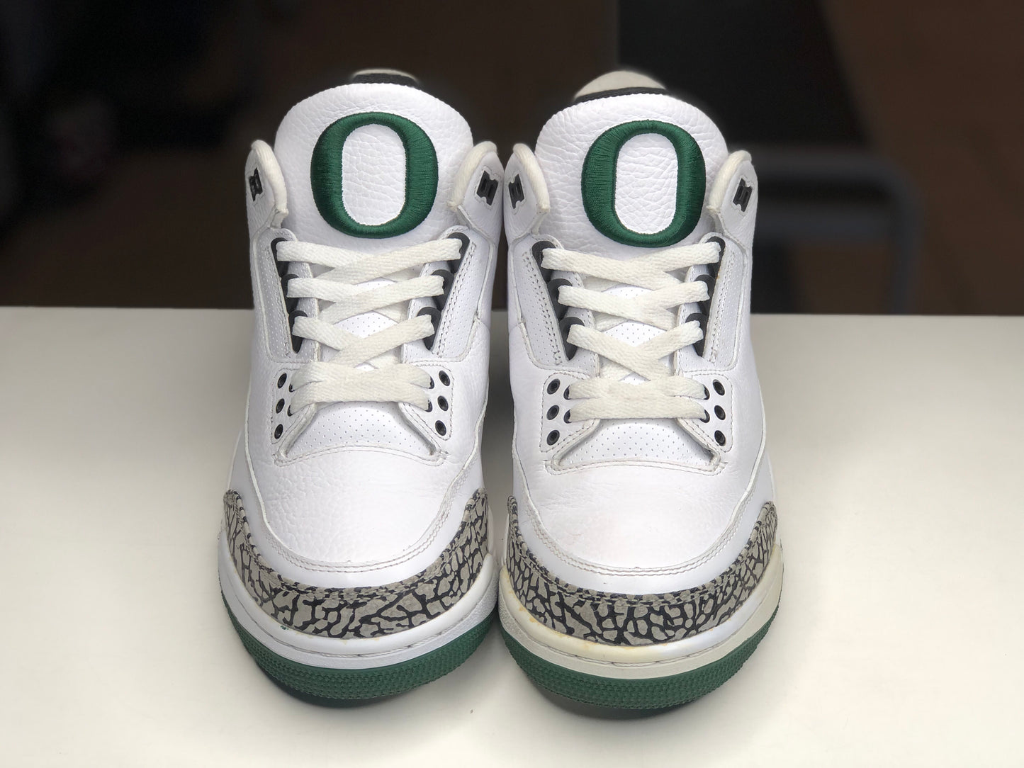 Jordan 3 Oregon Samples size 9.5