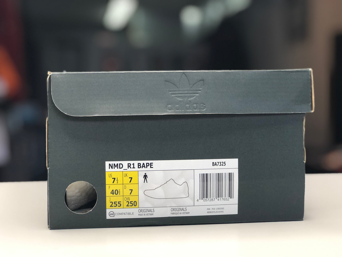 Adidas Bape Nmd Black Camo size 7.5